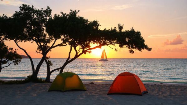 Explorez les meilleures destinations de camping au bord de l'eau