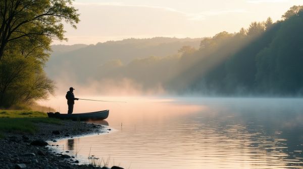 Vivre l'expérience unique du camping pêche en Dordogne