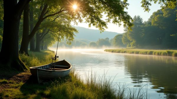 Vivre l'expérience unique du camping pêche en Dordogne