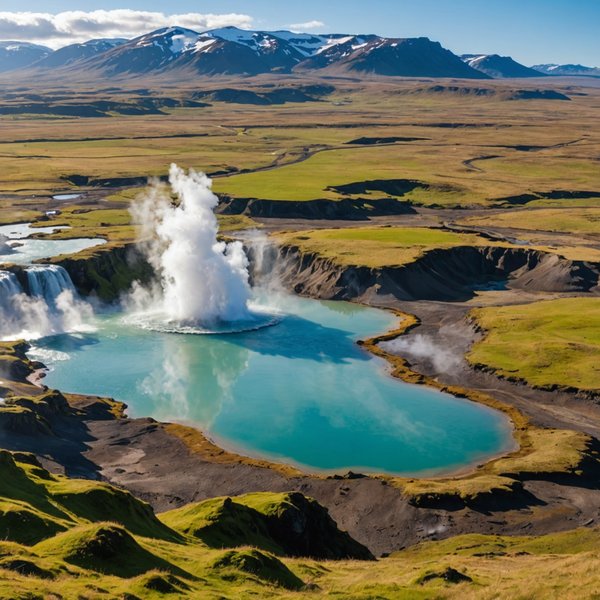Peut-on trouver une croisière qui inclut des excursions pour découvrir les geysers d'Islande?
