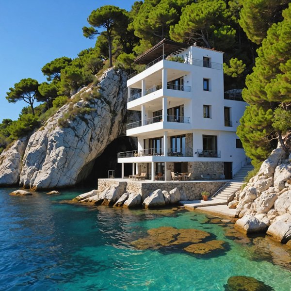 Quels conseils pour trouver une location de vacances en Croatie avec des cours de plongée sous-marine et des visites de grottes?